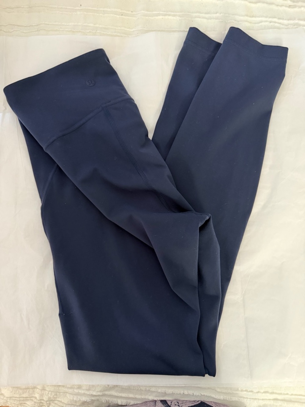 Lululemon navy tights 
Size LG